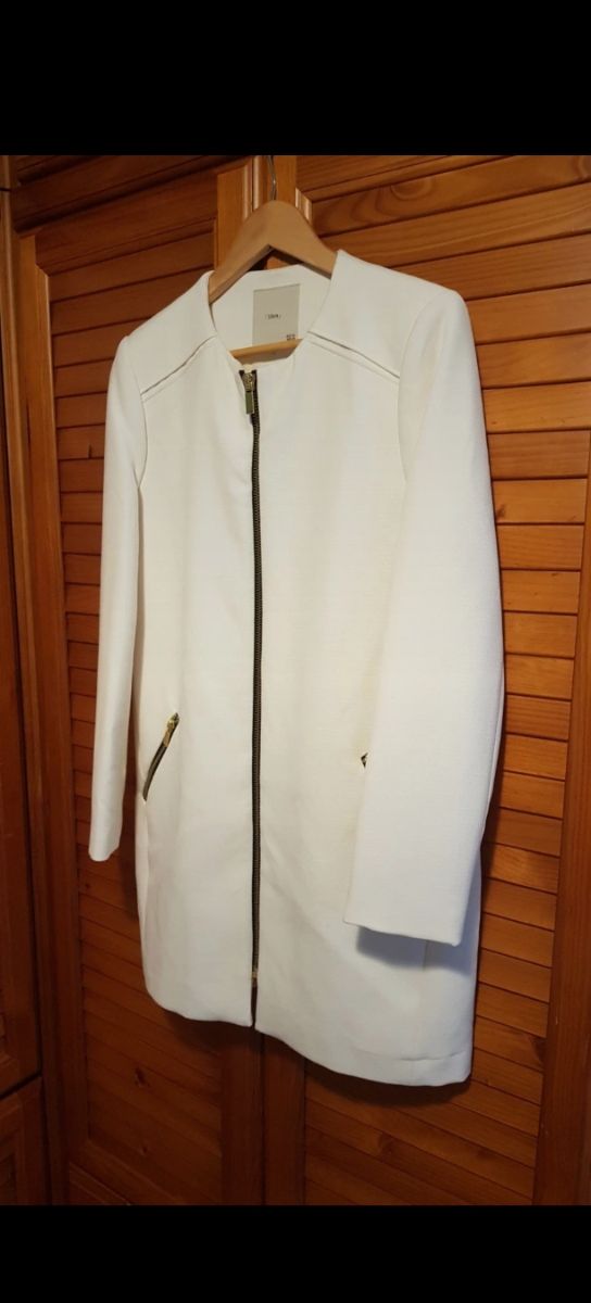 Abrigo blanco Sfera talla M