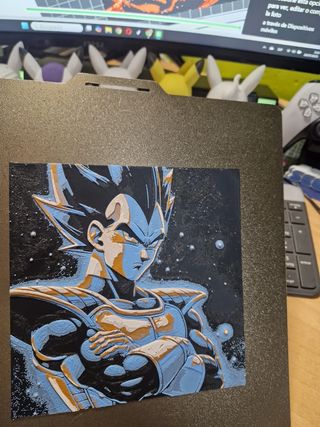 Cuadro Goku Impresión 3D personalizable