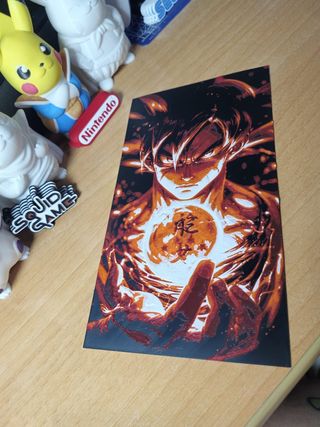 Cuadro Goku Impresión 3D personalizable
