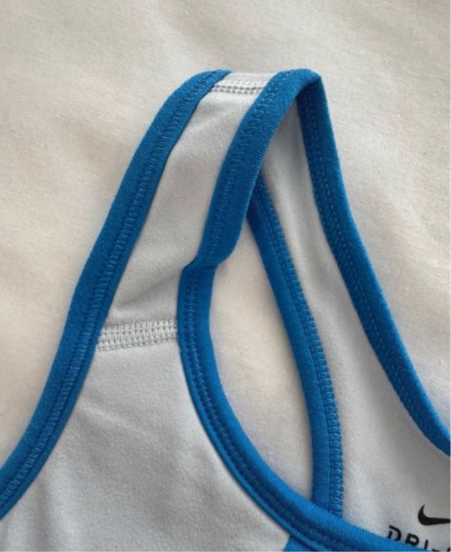 Top Nike mujer XS azul