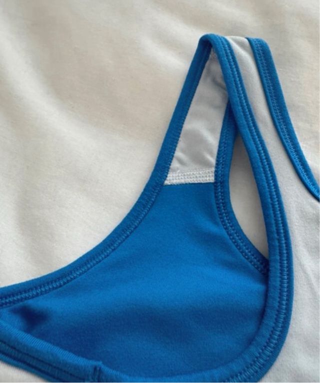 Top Nike mujer XS azul