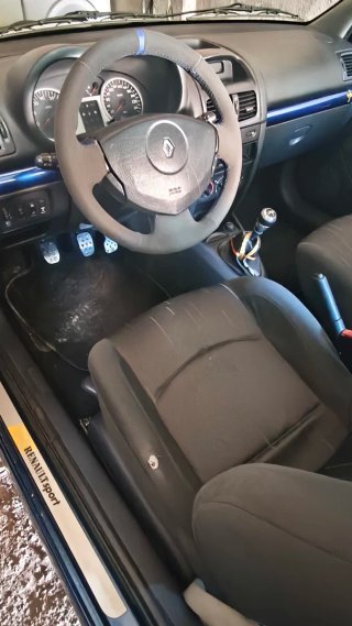 Interior Clio sport 182  team