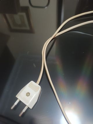 Lampara metalica dorada