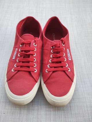 Superga 2750 Cotu - Scarpe rosse