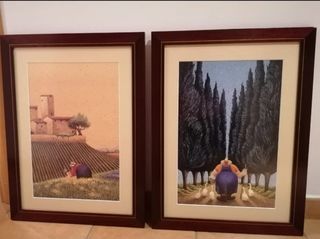 Quadri paesaggistici - 2 pezzi