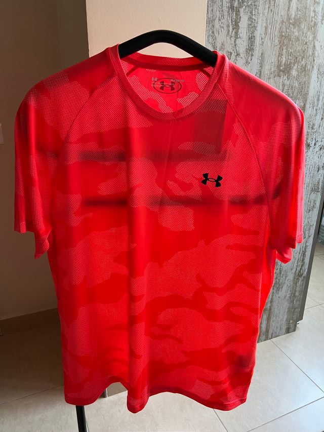 Camiseta Under Armour XL - Naranja Militar