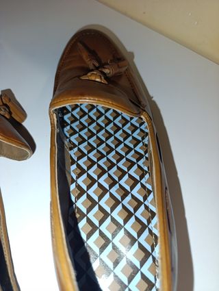 Zapatos de ante marrón n 42
