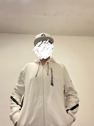 Sudadera Puma BMW Motorsport blanca