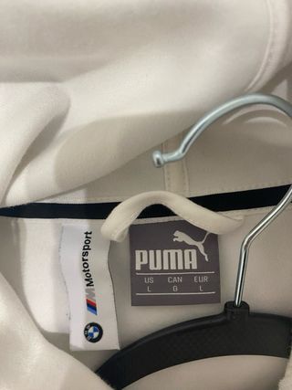 Sudadera Puma BMW Motorsport blanca