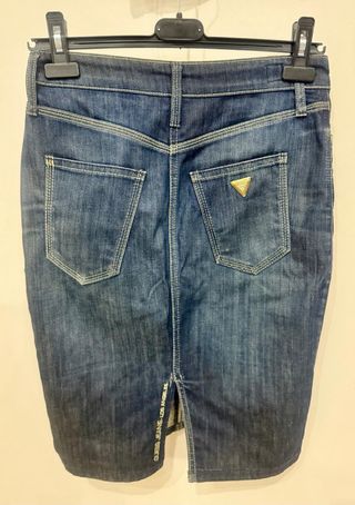 Gonna jeans Guess - lunga blu
