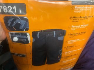 Bermuda trabajo Beta 7821 negra Talla S