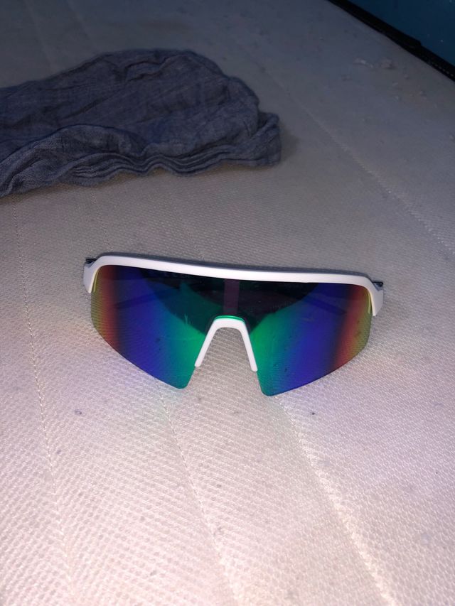 Gafas sol deportivas - blancas