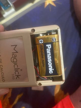 Calculadora Magiclick 350 Vintage funciona correct