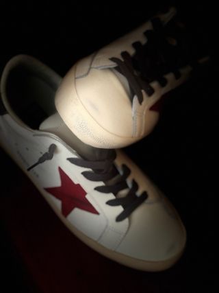 Golden Goose Zapatillas Estrella Roja