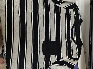 Camiseta oversized rayas 