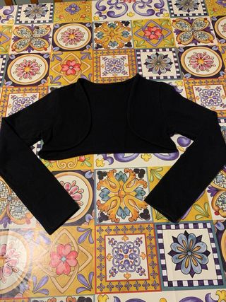 Coprispalle nero bimba 7 anni