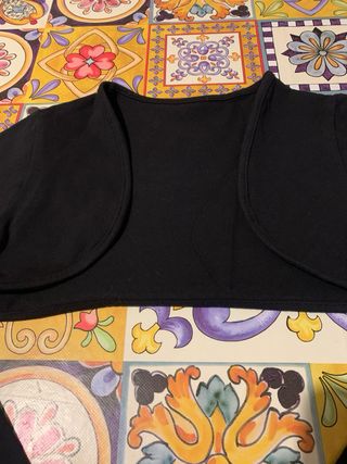 Coprispalle nero bimba 7 anni