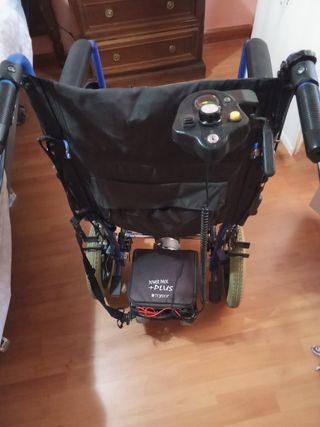 Silla ruedas eléctrica plegable