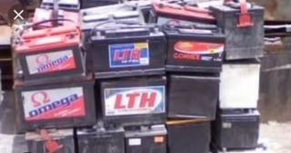 Baterías coche usadas recogida en domicilio