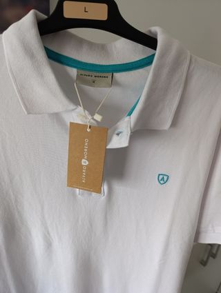 Polo NUEVO ESTRENAR Álvaro Moreno, talla M