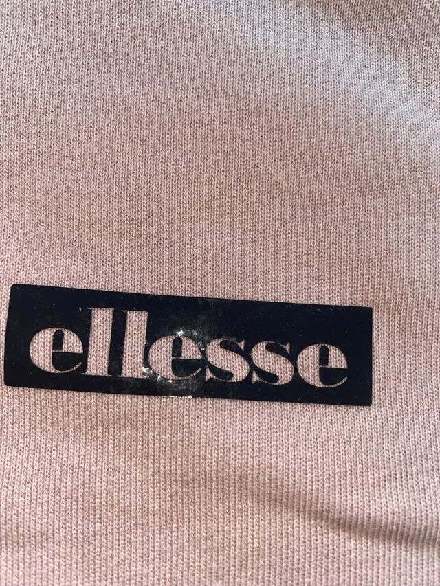 Sudadera ellesse rosa unisex