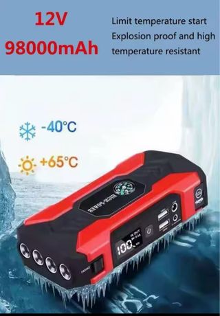 ARRANCADOR de batería Portátil
12000 MAH