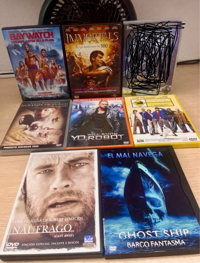 7 Películas DVD - Acción, Comedia, etc