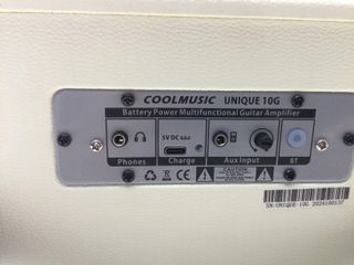 amplificador guitarra cool music unique 10g
