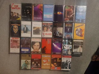 de 4 a 10€ la unidad: cintas de Casette