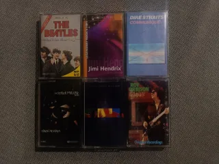 de 4 a 10€ la unidad: cintas de Casette