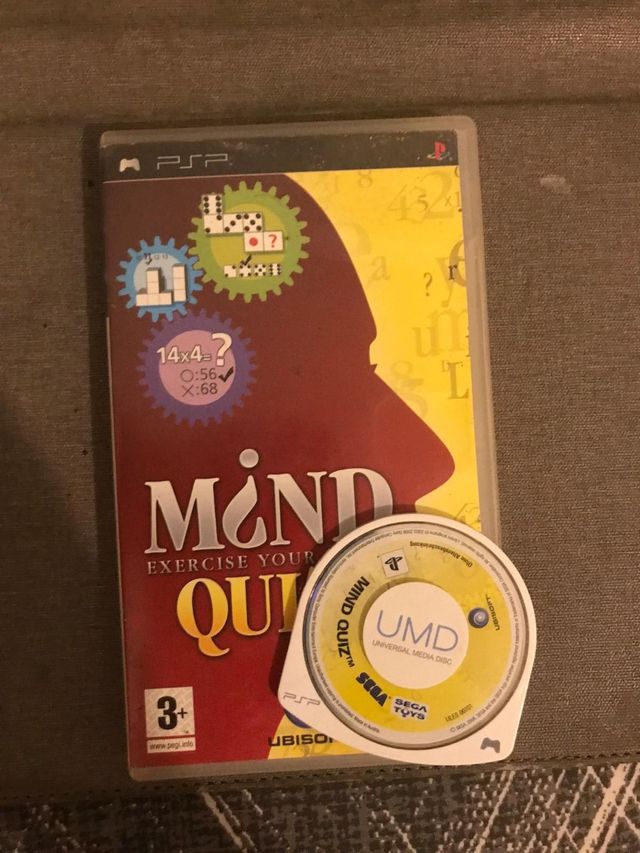 Mind Quiz PSP - Juego Puzzle Ubisoft