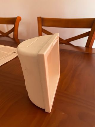 Jabonera porcelana blanca antigua