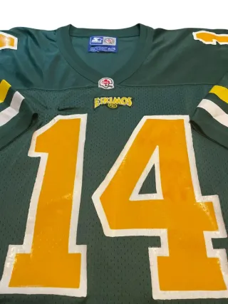 Camiseta Vintage Edmonton Eskimos CFL Baseball 90s