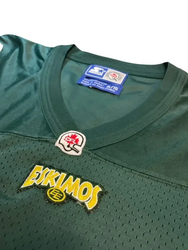Camiseta Vintage Edmonton Eskimos CFL Baseball 90s