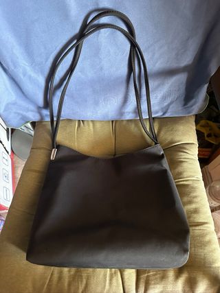 BOLSO MUJER VINTAGE AÑOS 70 DE DOBLE CREMALLERA 