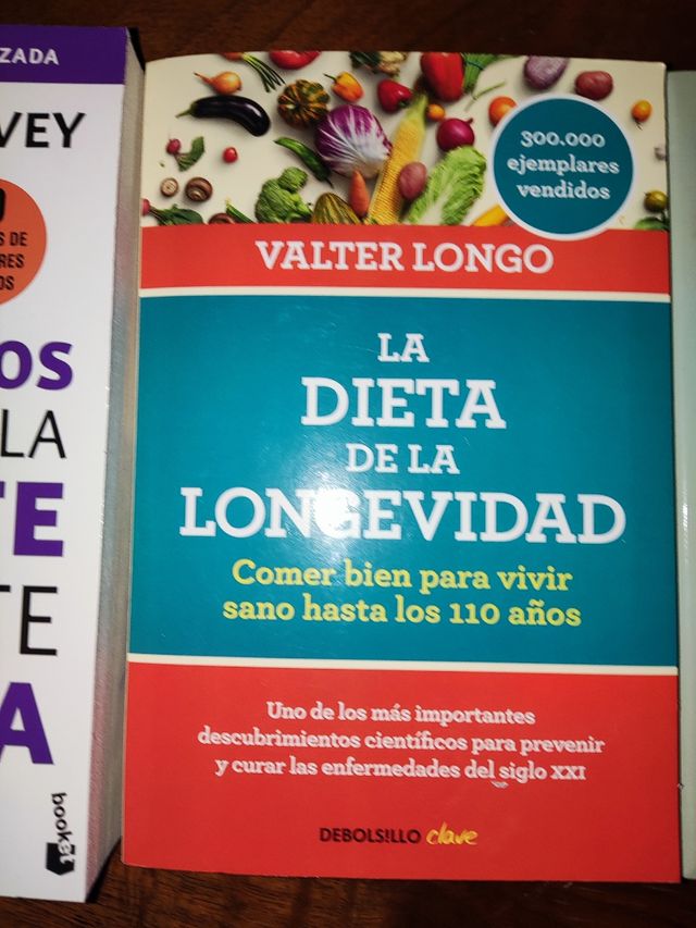 3 Libros actuales: Hábitos Dieta Mente