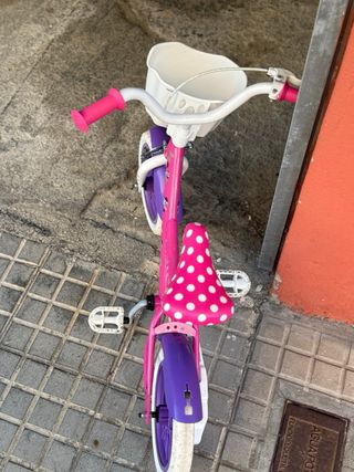 Bicicleta Minnie niña