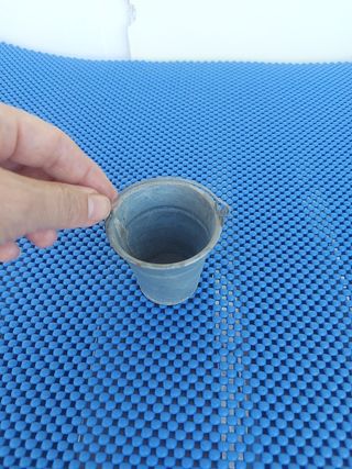 Mini secchiello metallo vintage