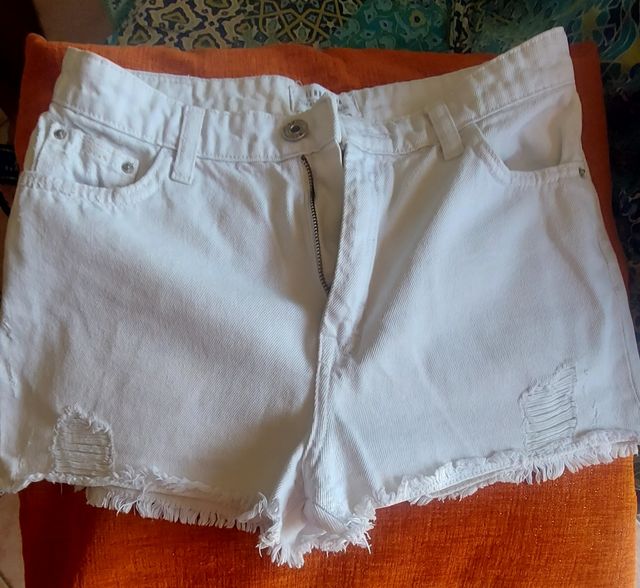 Shorts Terranova bianchi usati