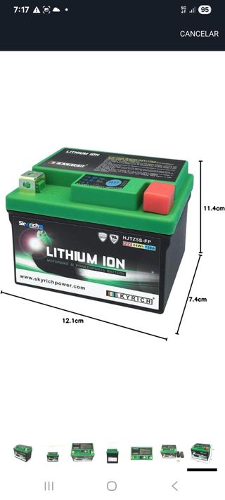 Batería Litio Skyrich HJTZ5S-FP