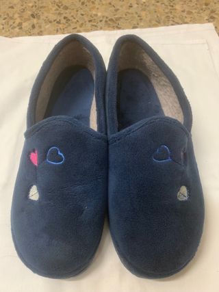 Zapatillas casa azul - Suaves