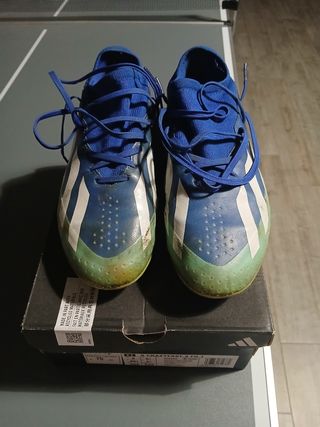 Adidas Scarpe Calcio Blu-Bianche