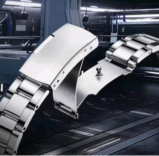 Reloj CRRJU Hombre Azul Plata
