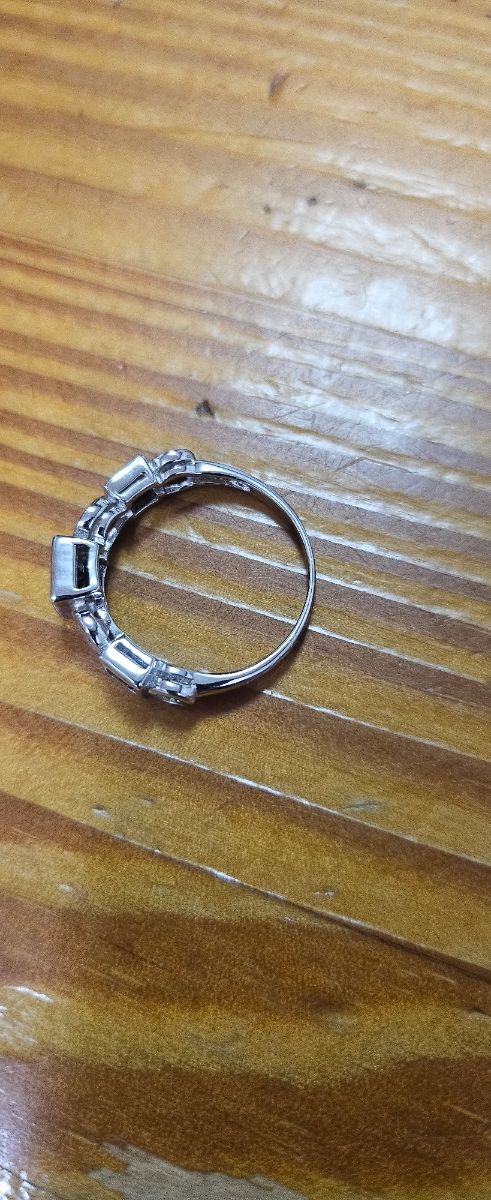 Anillo plata 925 negro