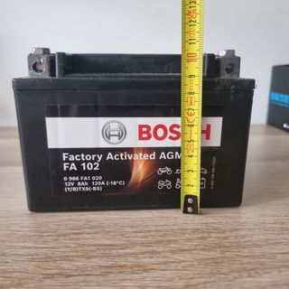 Batería Bosch FA102 AGM Moto