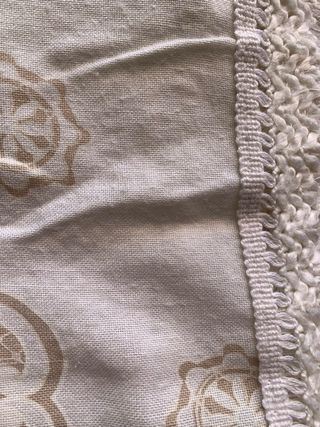 Colcha Vintage Beige y Rosa