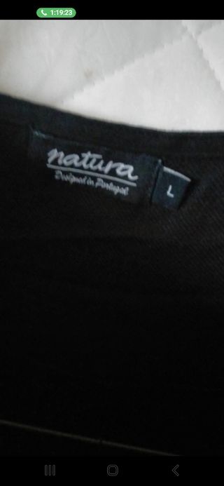 Vestido negro talla L