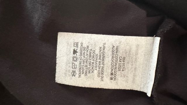 Camiseta Armani Exchange negra - T.M