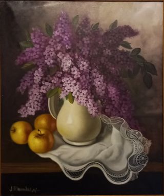 Cuadro José Rosales Arostegui (1924) Óleo lienzo