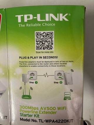 Extensor Wifi TP-Link AV500 - 300Mbps